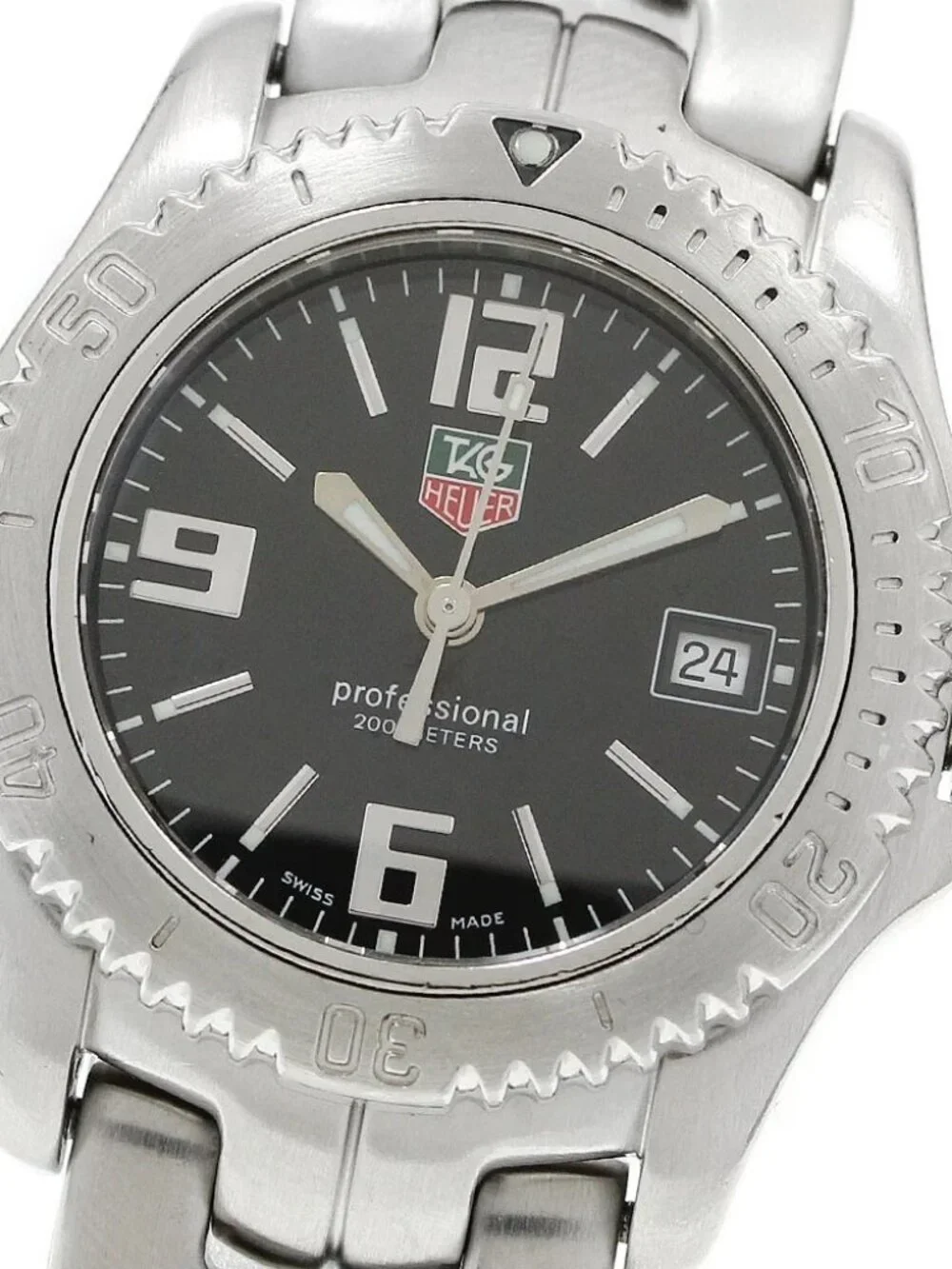 TAG HEUER Link WT1310 Date Black Dial Quartz Ladies Watch